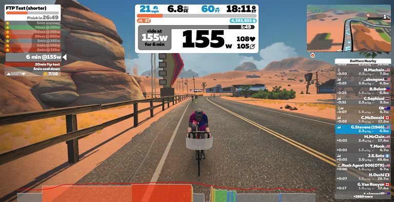 Nothing worse than an FTP test.