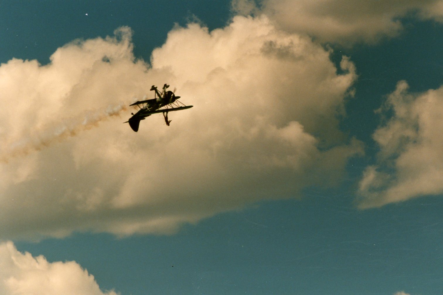 Wingwalker at Truckee Airshow