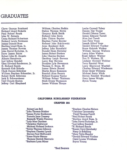 There weren't very many