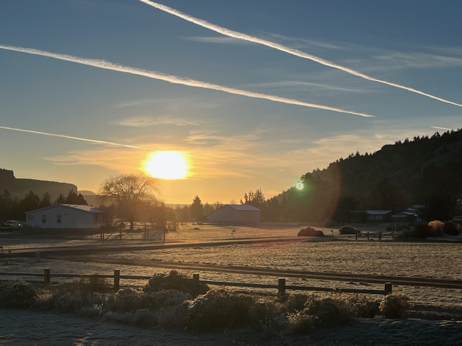 Forecast:  Hi 38 Lo 22 Sunny