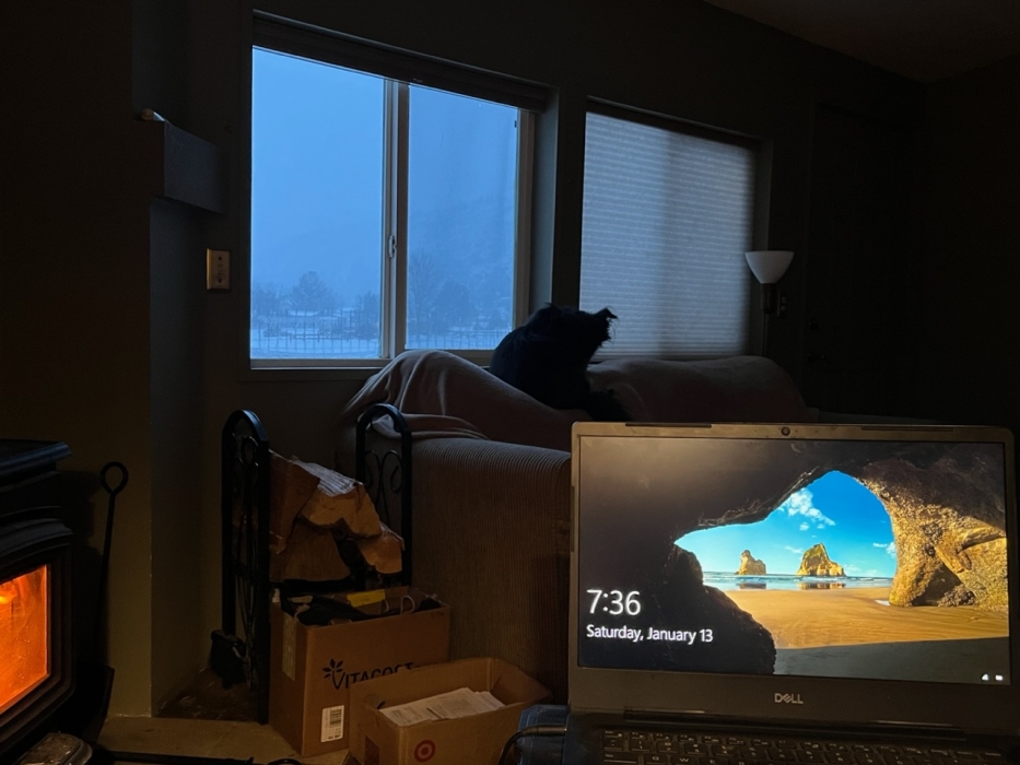 Forecast:  Hi 5  Lo -4  Snow