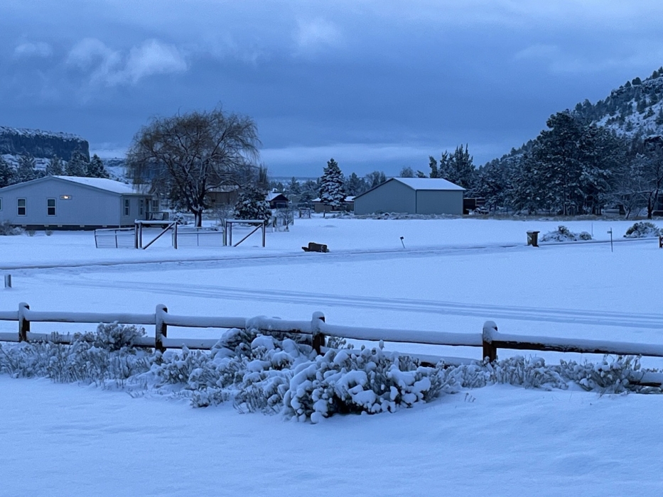 Forecast:  Hi 37  Lo 29 Snow
First Meals on Wheels Delivery - Route B